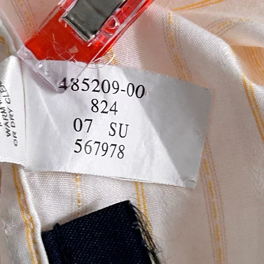 Banana Republic Mens y2k‎ Button Up Shirt Large Dove Preppy Pearl Snap Western
